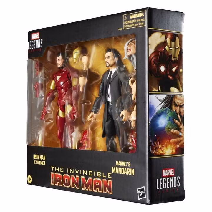 Marvel Legends Iron Man (Extremis) & Marvel's Mandarin Action Figure Two-Pack