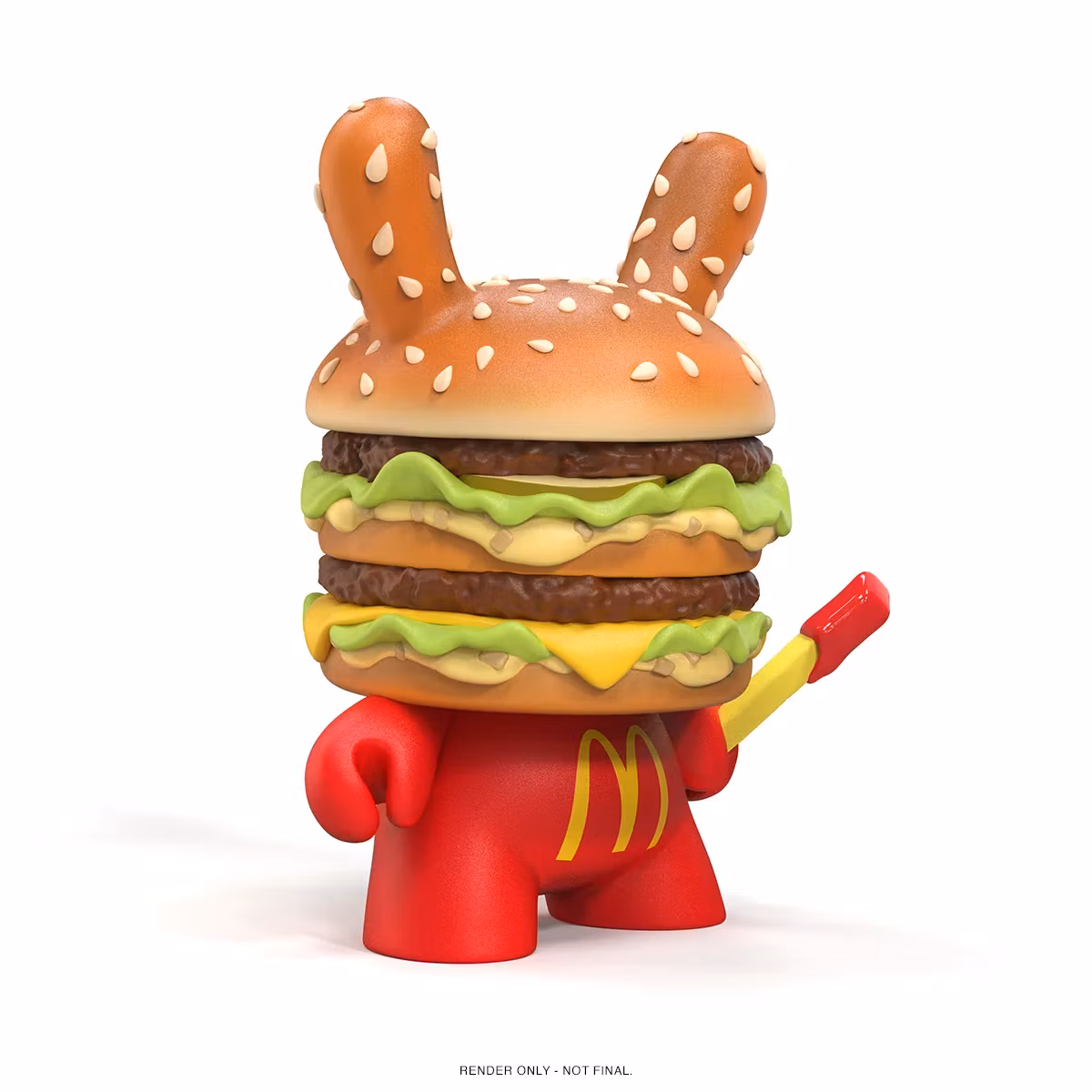 McDonald's Big Mac Dunny 8" Vinyl Art Figure