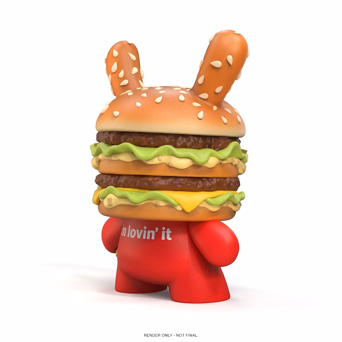 McDonald's Big Mac Dunny 8" Vinyl Art Figure