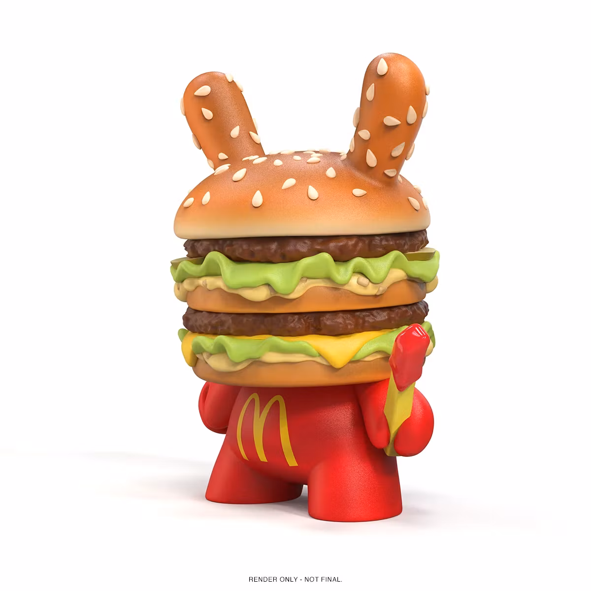 McDonald's Big Mac Dunny 8" Vinyl Art Figure