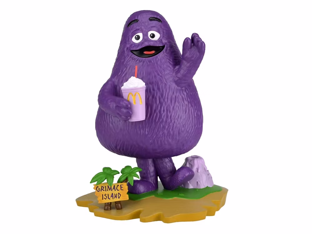 McDonald's Grimace Head Knocker