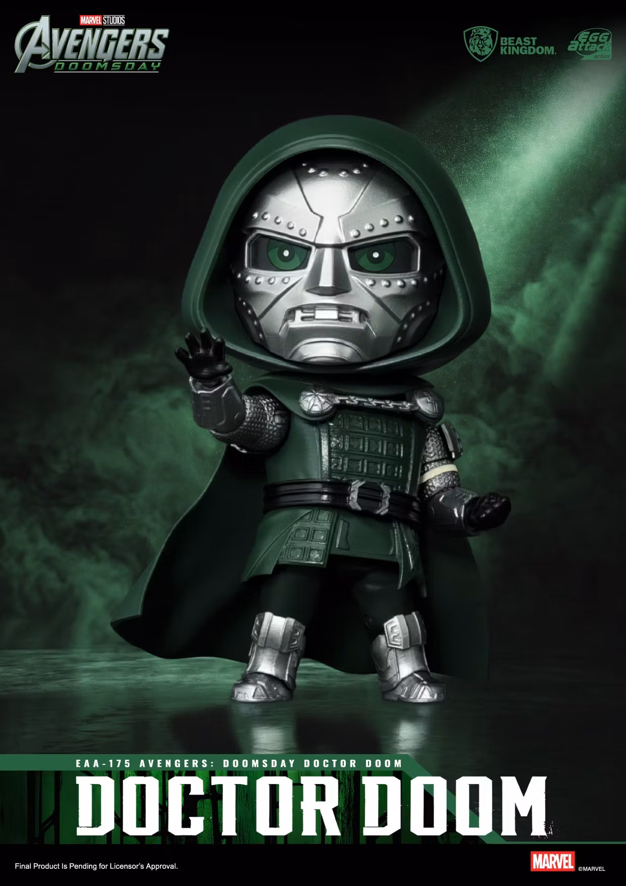 Avengers: Doomsday Egg Attack Action EAA-175 Doctor Doom Action Figure