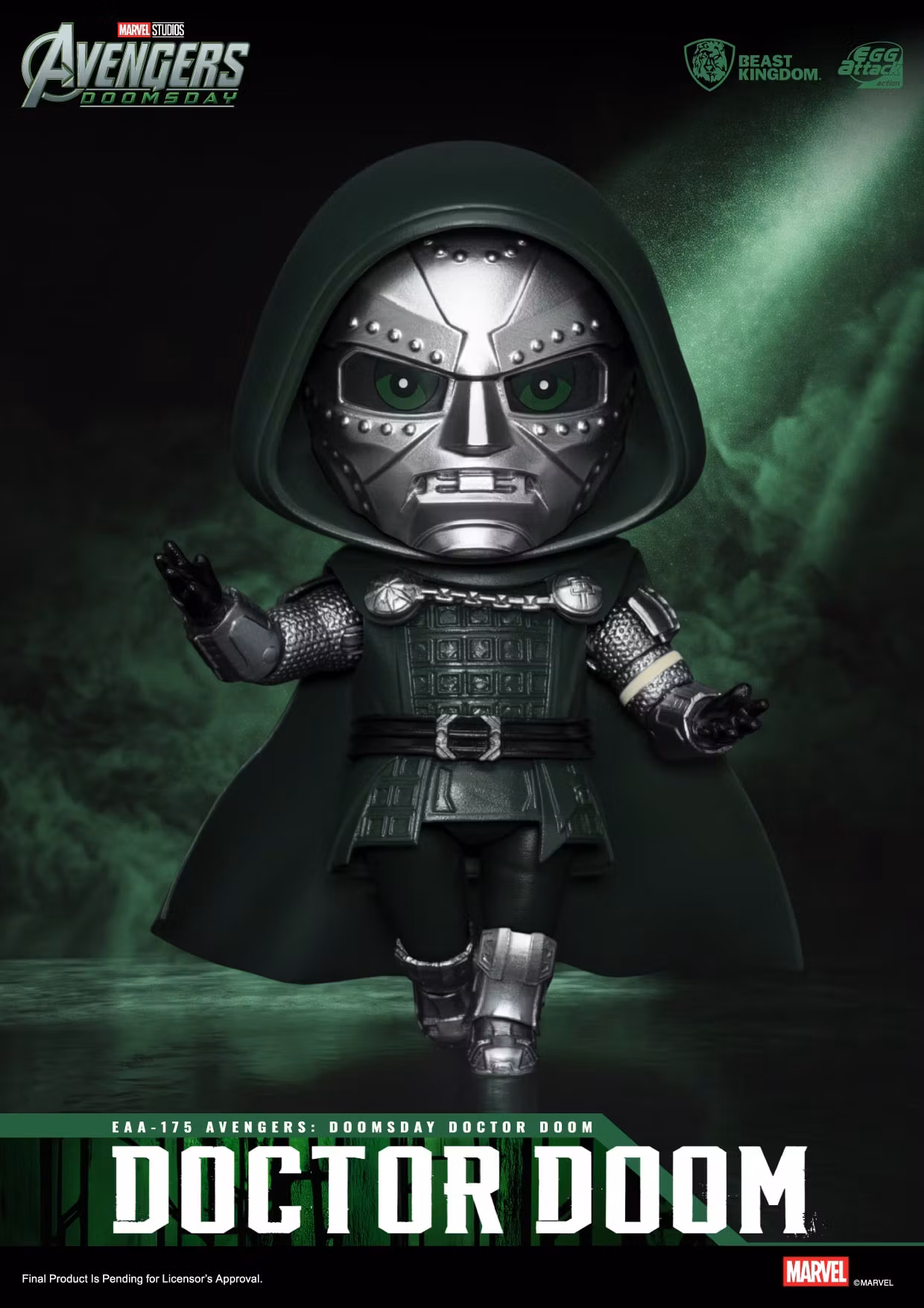 Avengers: Doomsday Egg Attack Action EAA-175 Doctor Doom Action Figure