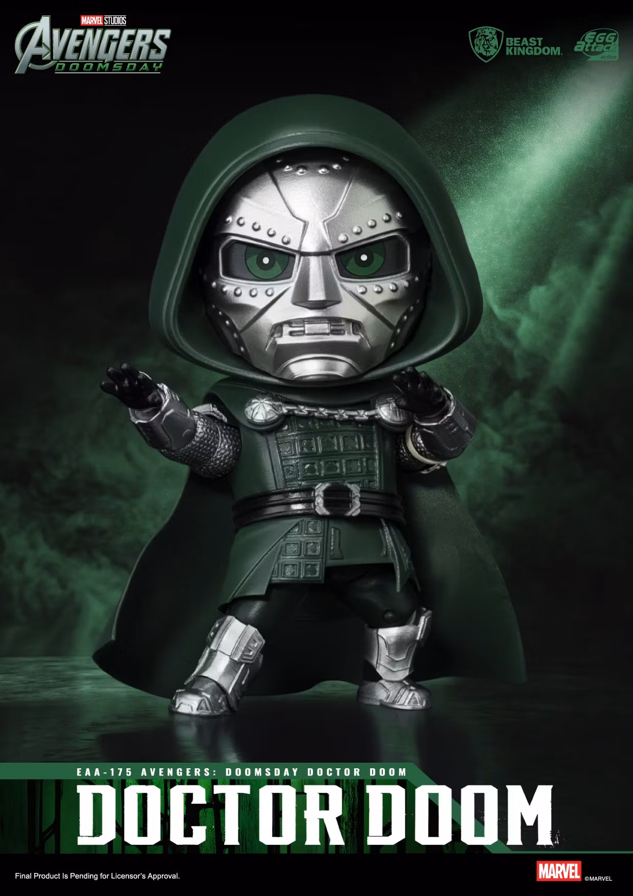 Avengers: Doomsday Egg Attack Action EAA-175 Doctor Doom Action Figure