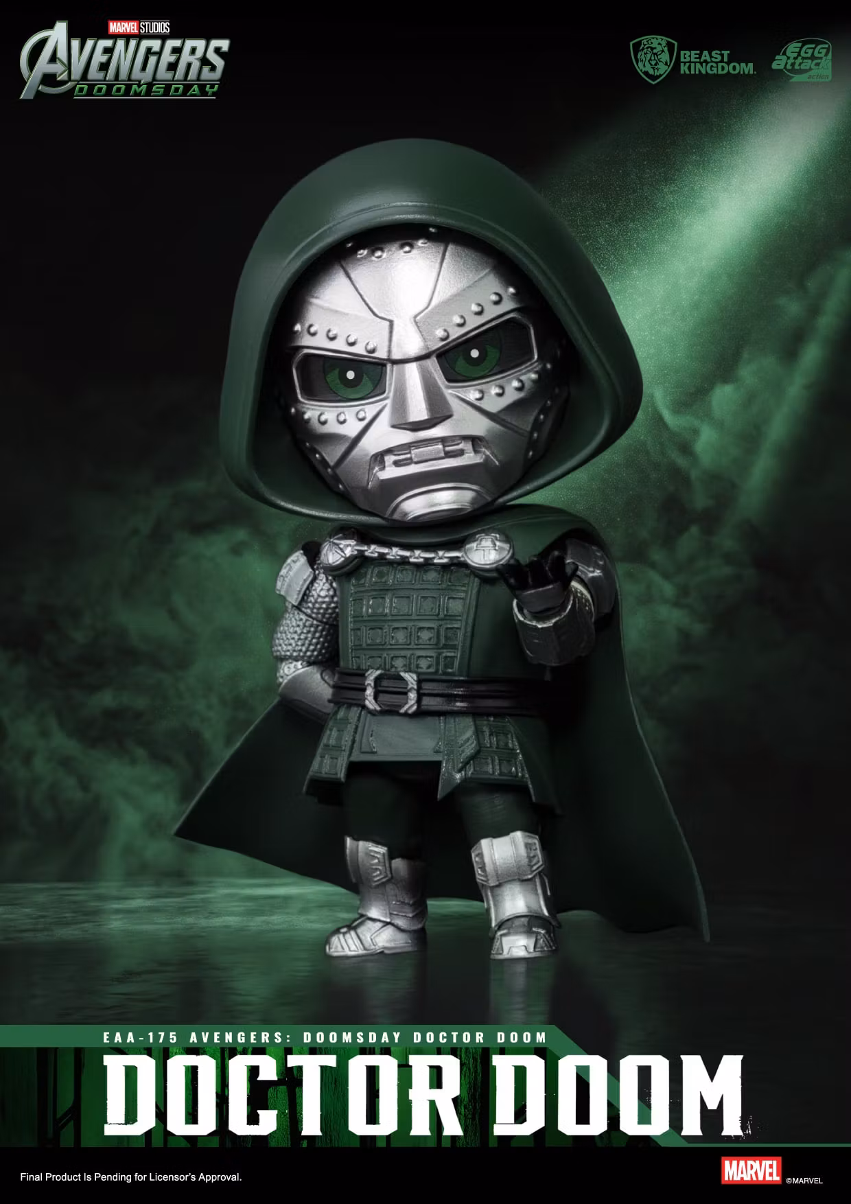 Avengers: Doomsday Egg Attack Action EAA-175 Doctor Doom Action Figure