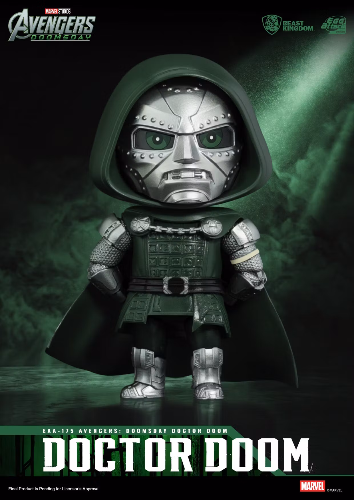 Avengers: Doomsday Egg Attack Action EAA-175 Doctor Doom Action Figure