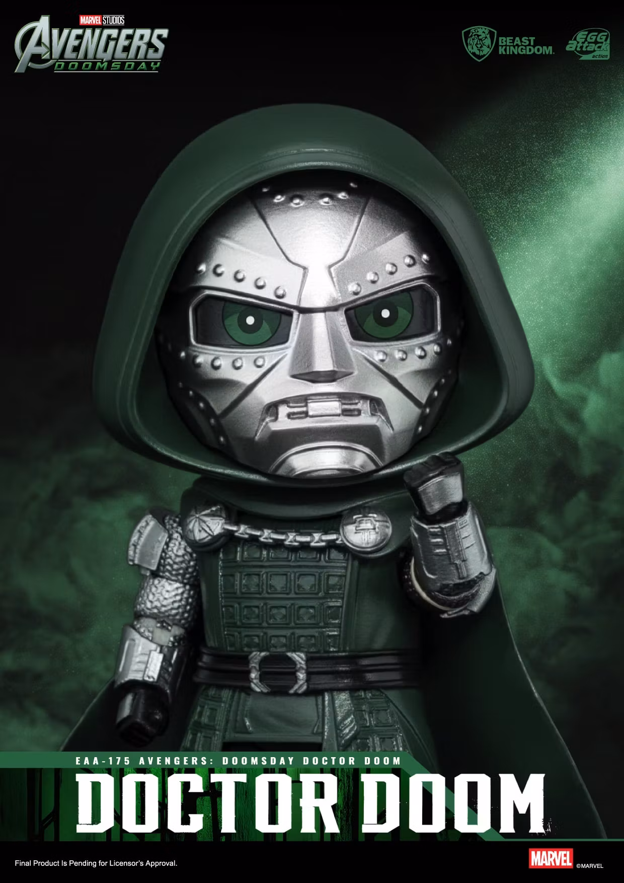 Avengers: Doomsday Egg Attack Action EAA-175 Doctor Doom Action Figure
