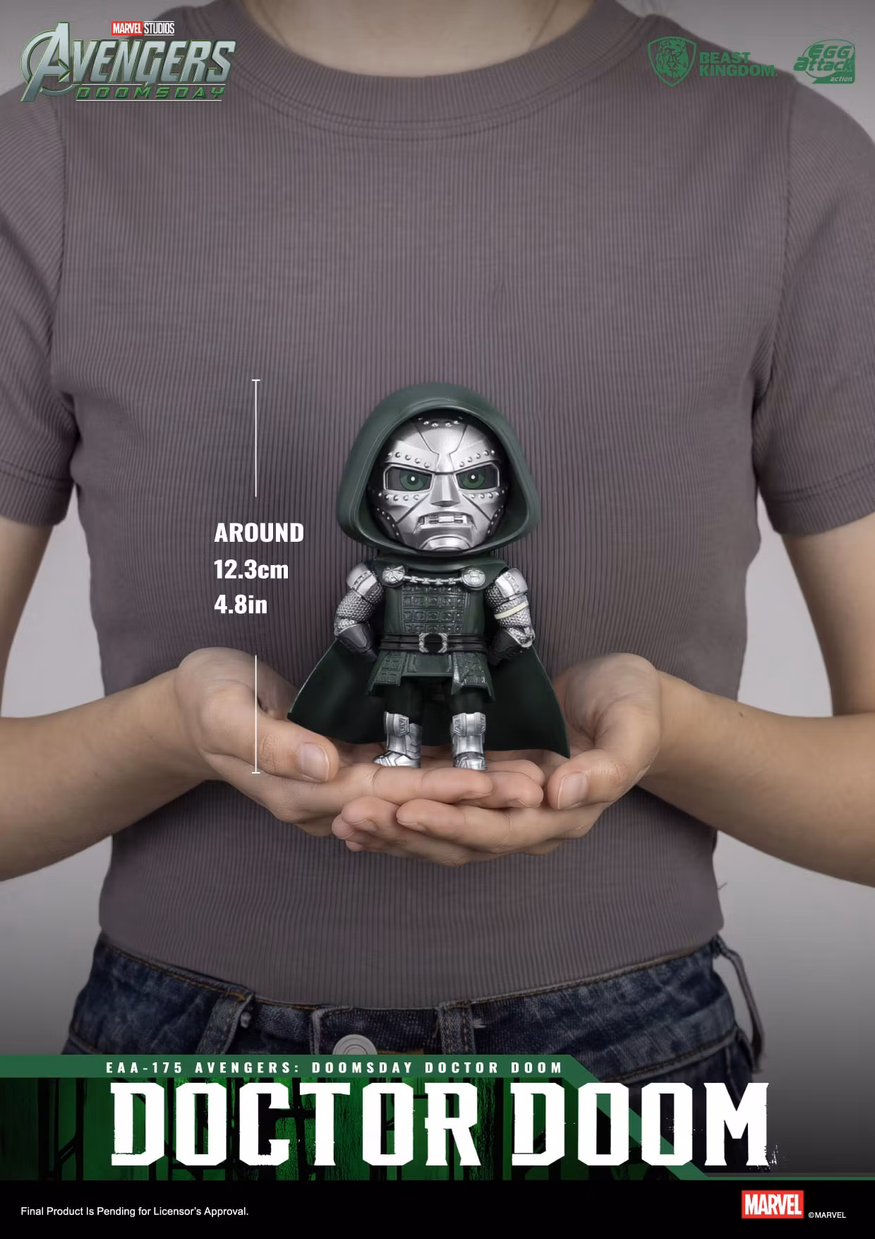 Avengers: Doomsday Egg Attack Action EAA-175 Doctor Doom Action Figure