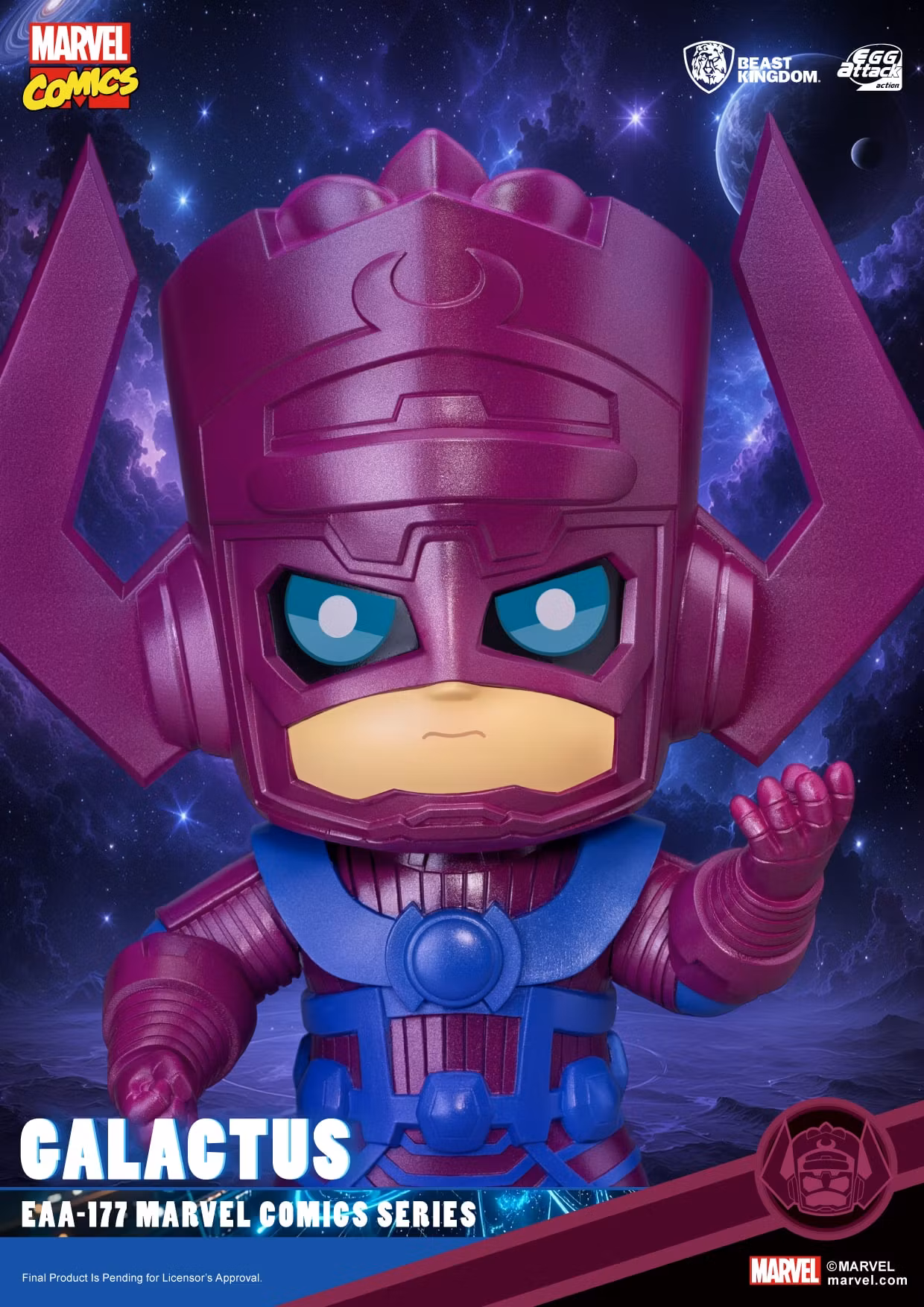 Marvel Comics Egg Attack Action EAA-177 Galactus Action Figure