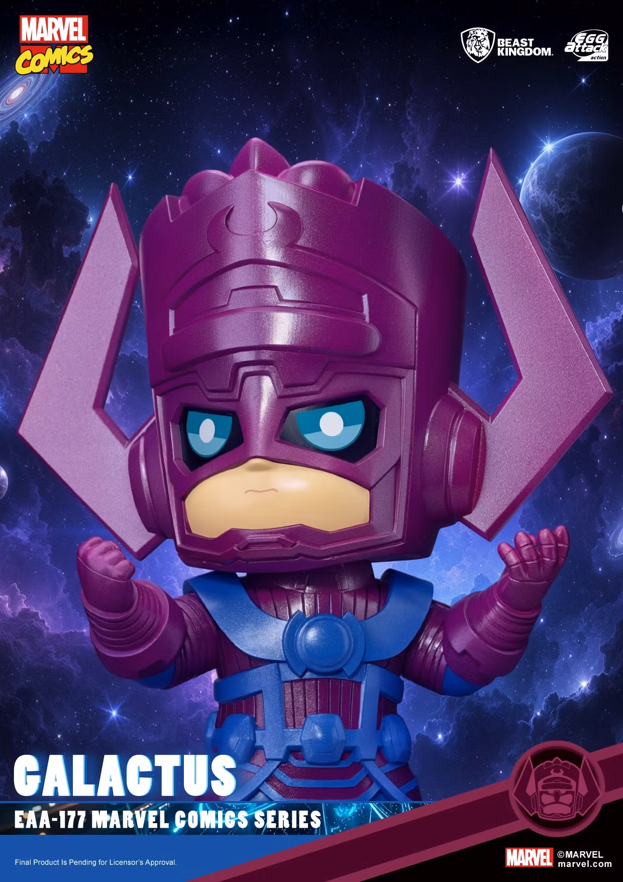 Marvel Comics Egg Attack Action EAA-177 Galactus Action Figure