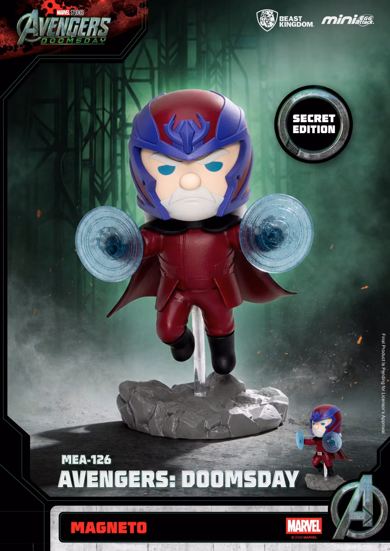 Avengers: Doomsday Mini Egg Attack MEA-126 Box of 6 Random Figures