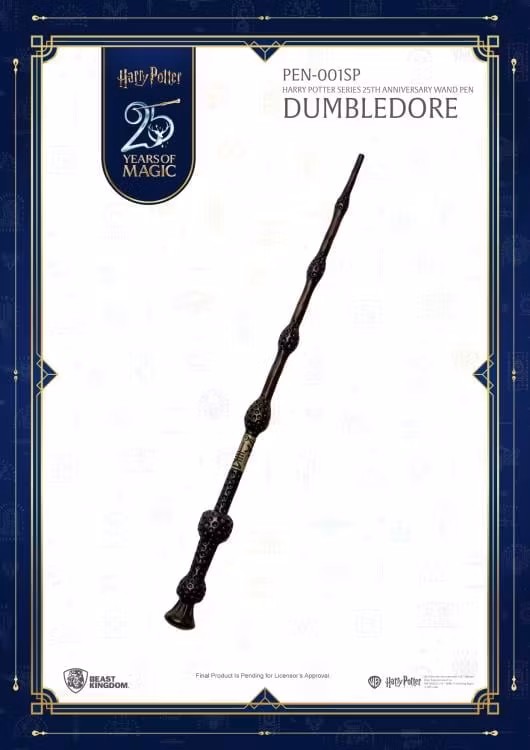 Harry Potter 25th Anniversary Box of 6 Random Wand Pens