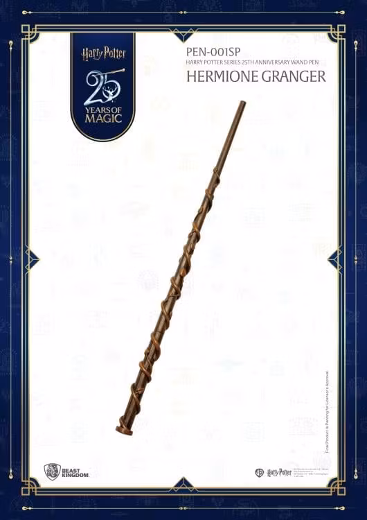 Harry Potter 25th Anniversary Box of 6 Random Wand Pens
