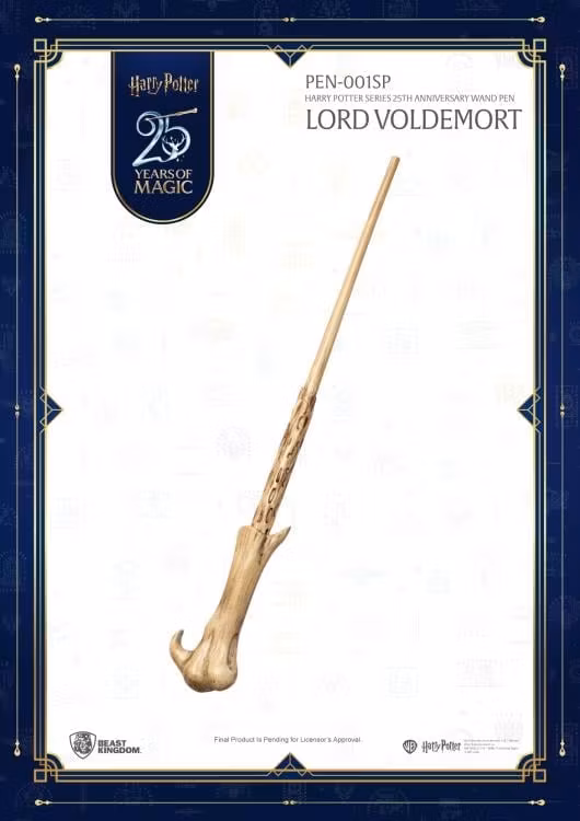 Harry Potter 25th Anniversary Box of 6 Random Wand Pens