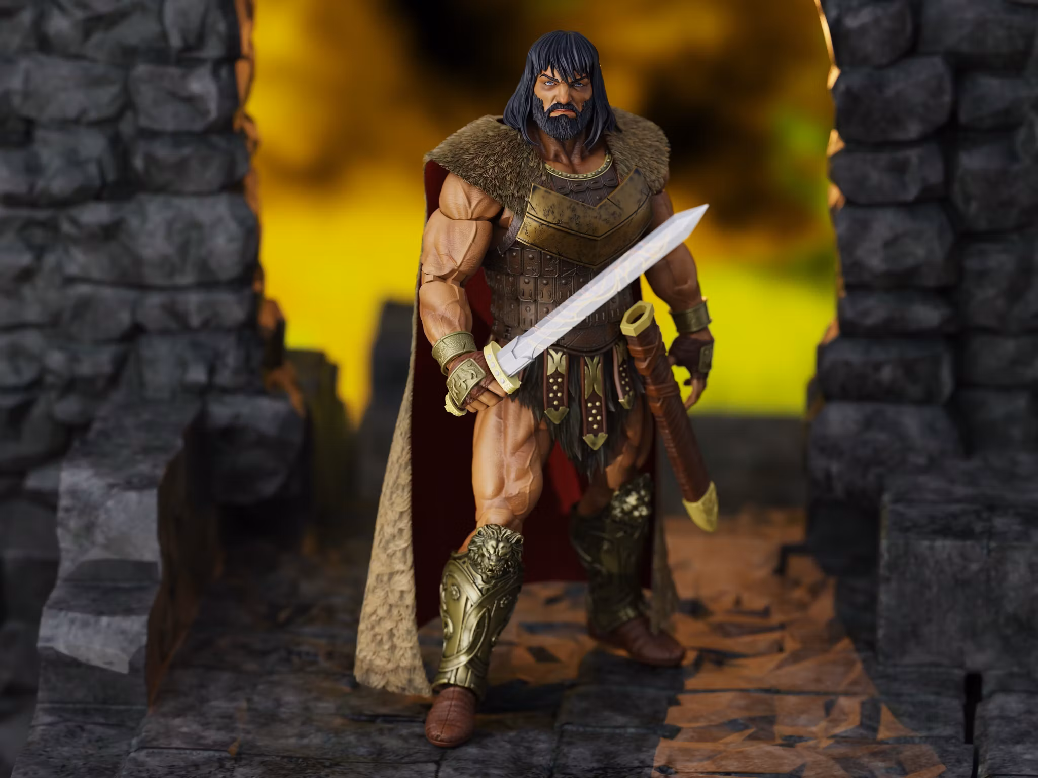 Conan the Barbarian Epic H.A.C.K.S. King Conan: Ruler of Aquilonia 1/12 Scale Action Figure