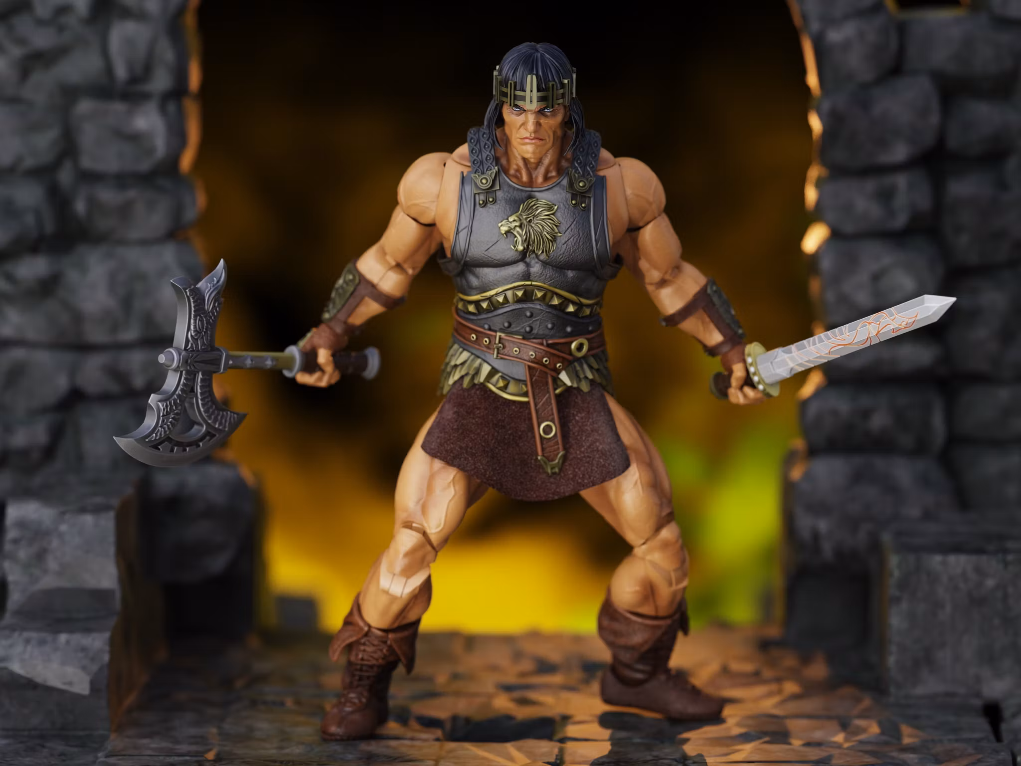 Conan the Barbarian Epic H.A.C.K.S. King Conan: Ruler of Aquilonia 1/12 Scale Action Figure