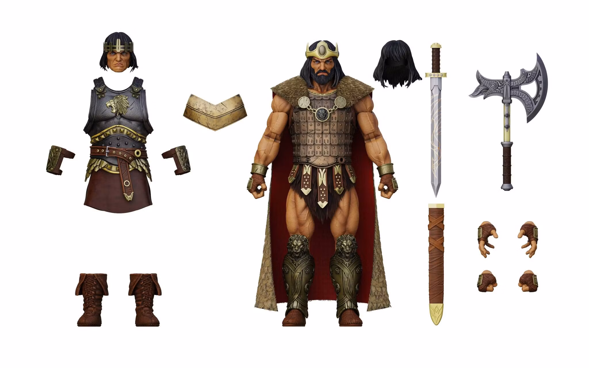 Conan the Barbarian Epic H.A.C.K.S. King Conan: Ruler of Aquilonia 1/12 Scale Action Figure