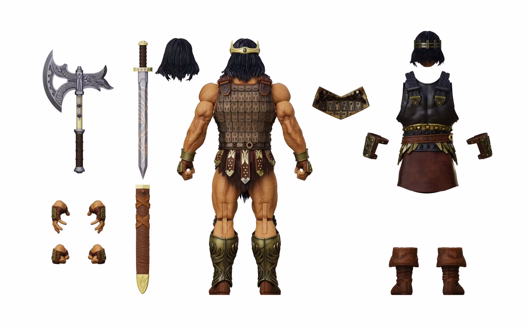 Conan the Barbarian Epic H.A.C.K.S. King Conan: Ruler of Aquilonia 1/12 Scale Action Figure