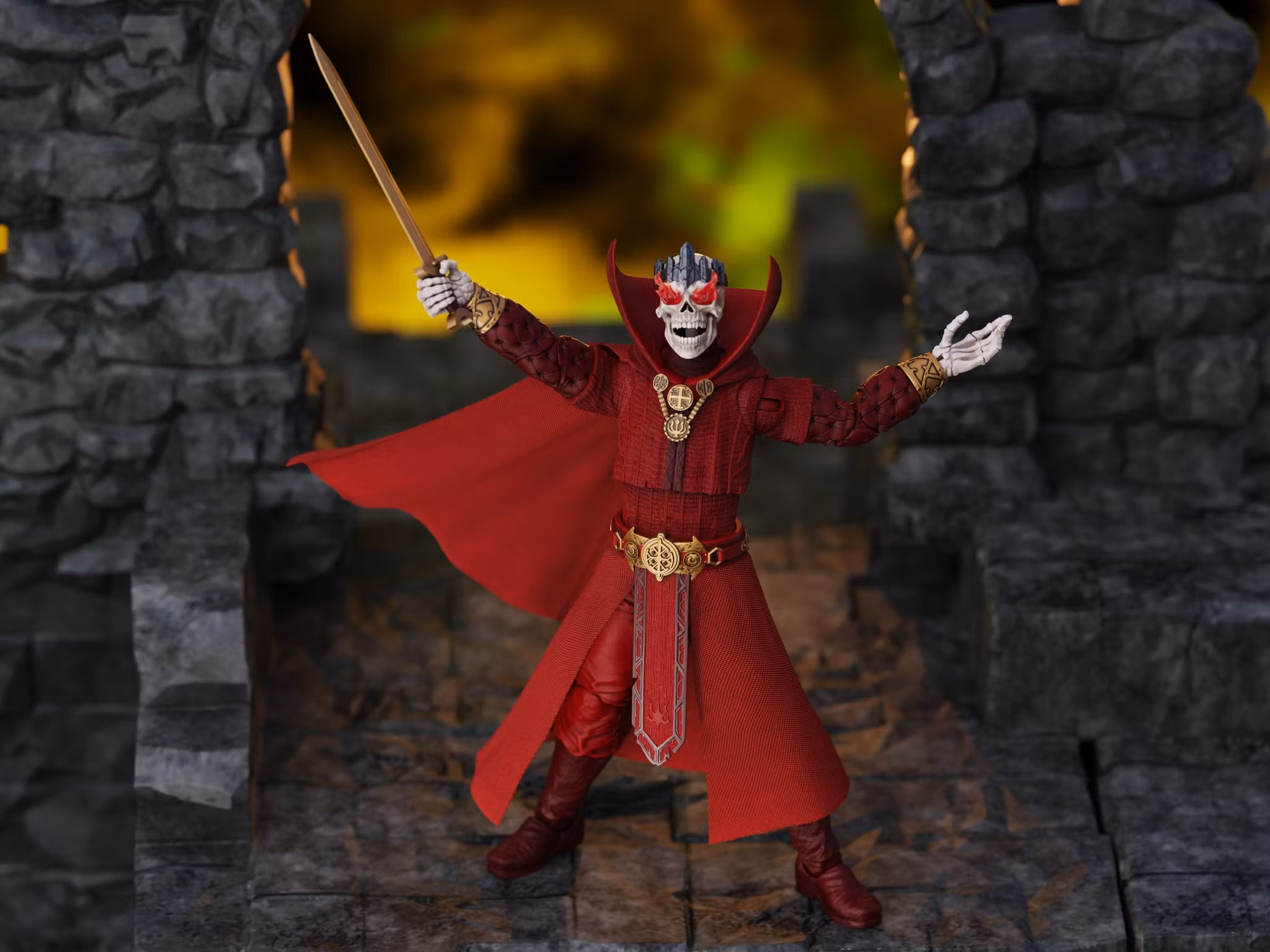 Conan the Barbarian Epic H.A.C.K.S. Thulsa Doom: Undead Sorcerer 1/12 Scale Action Figure