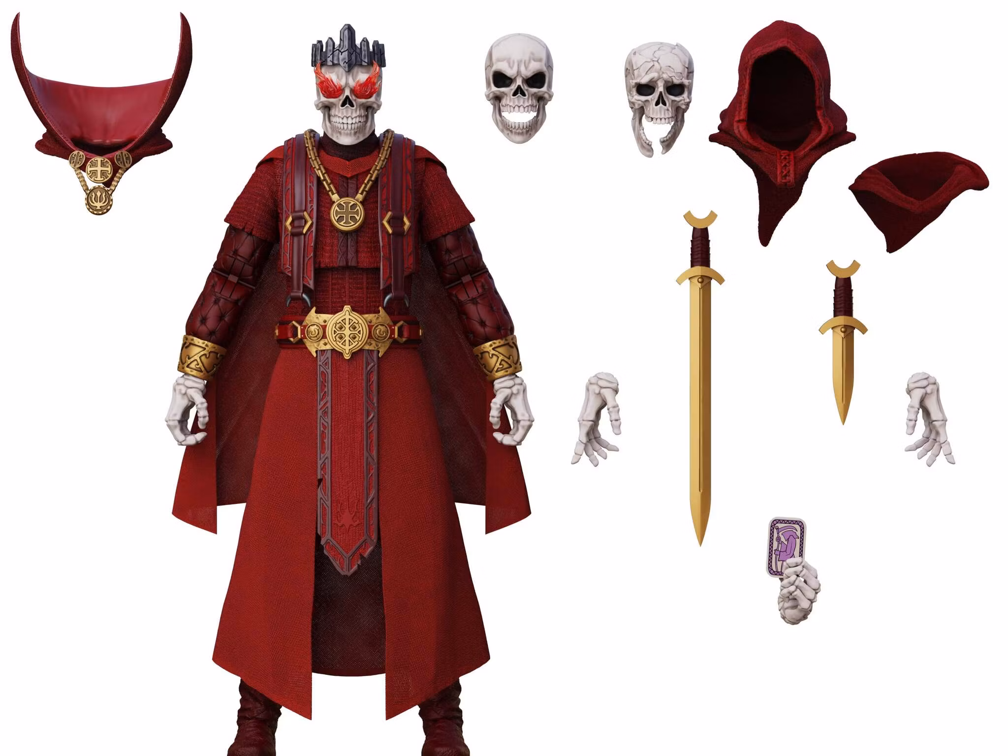 Conan the Barbarian Epic H.A.C.K.S. Thulsa Doom: Undead Sorcerer 1/12 Scale Action Figure