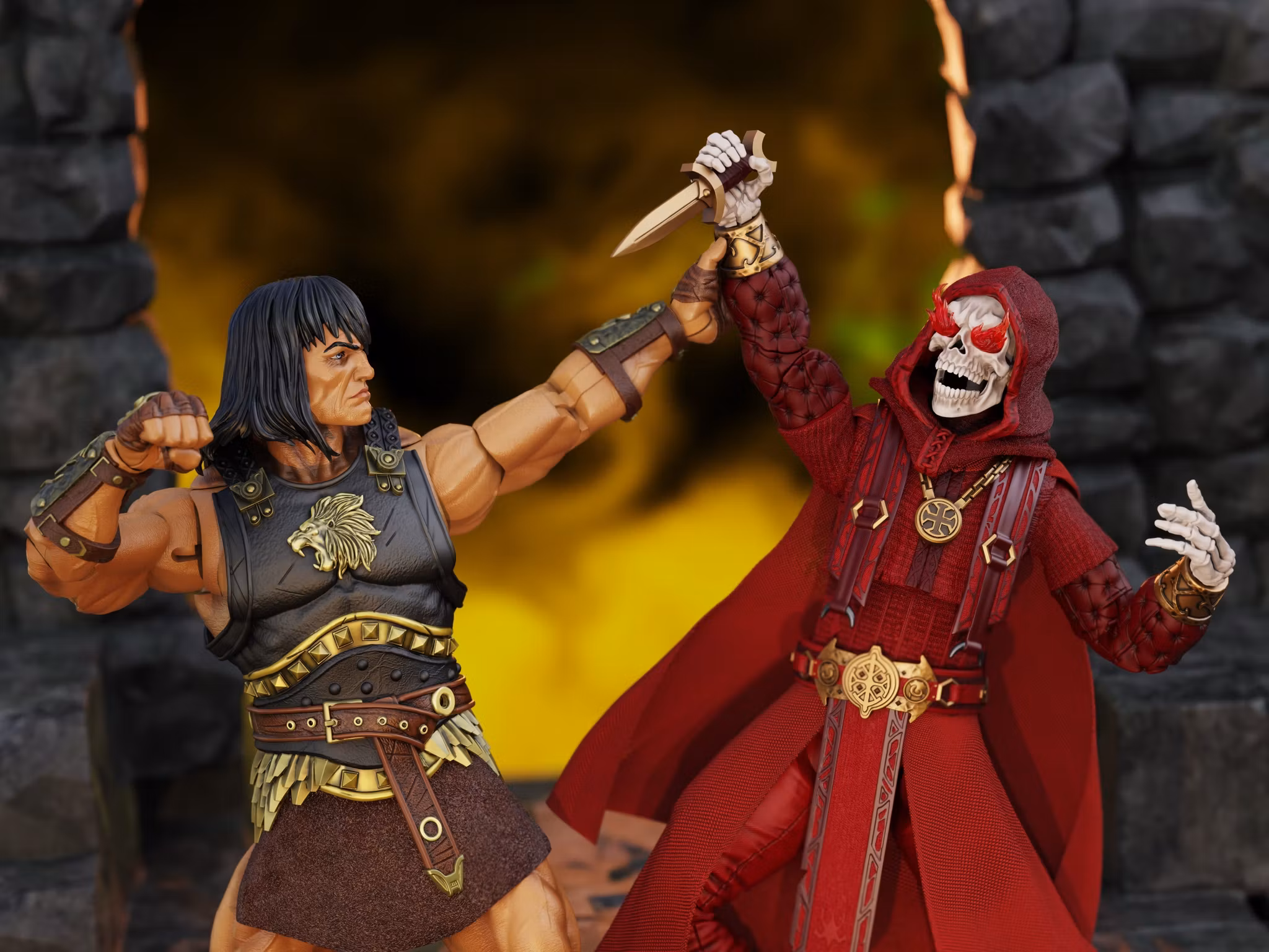 Conan the Barbarian Epic H.A.C.K.S. Thulsa Doom: Undead Sorcerer 1/12 Scale Action Figure