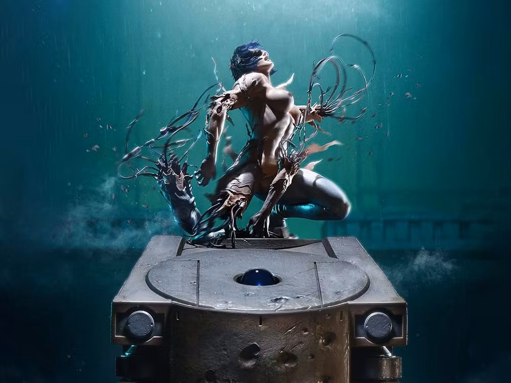Ghost in the Shell Ultimate Premium Masterline Motoko Kusanagi vs Arachnida 1/4 Scale Statue