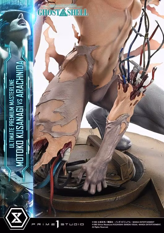 Ghost in the Shell Ultimate Premium Masterline Motoko Kusanagi vs Arachnida 1/4 Scale Statue