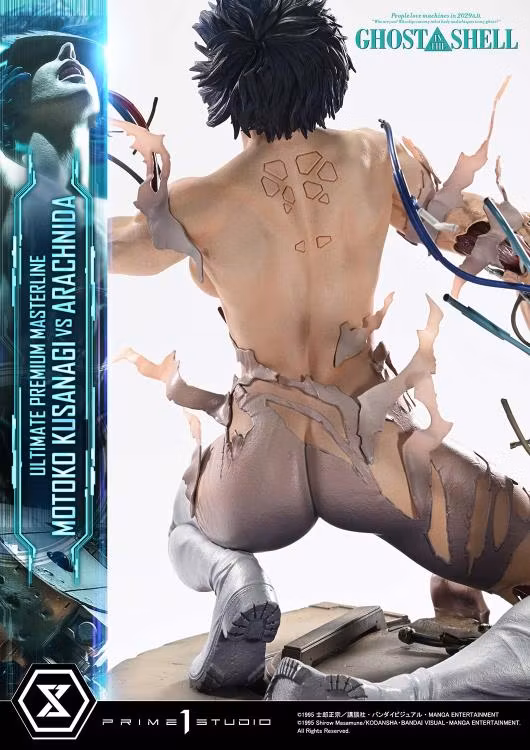 Ghost in the Shell Ultimate Premium Masterline Motoko Kusanagi vs Arachnida 1/4 Scale Statue