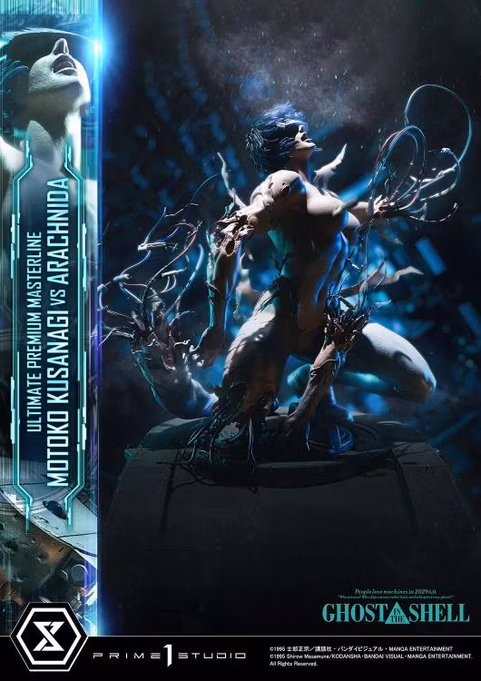 Ghost in the Shell Ultimate Premium Masterline Motoko Kusanagi vs Arachnida 1/4 Scale Statue