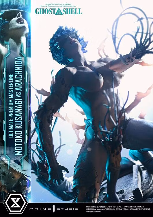 Ghost in the Shell Ultimate Premium Masterline Motoko Kusanagi vs Arachnida 1/4 Scale Statue