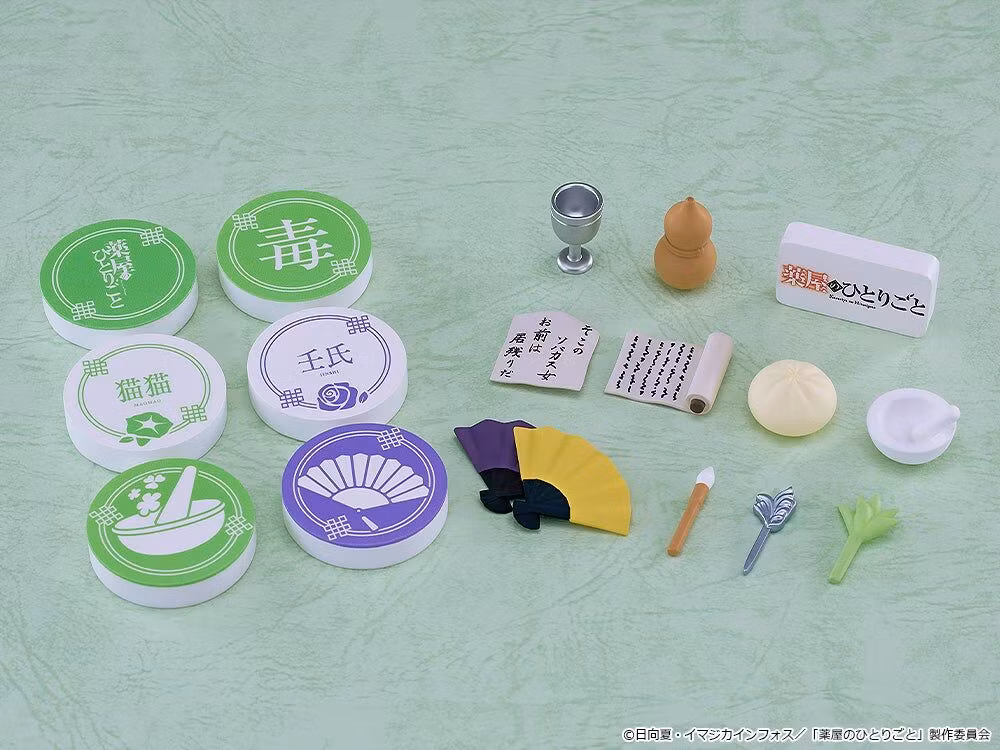 The Apothecary Diaries Nendoroid Surprise Maomao & Jinshi Collection Boxed Set of 6 Figures with Random Accessories