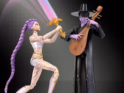 KPop Demon Hunters Rumi & Jinu: Finale Battle Action Figure Two-Pack