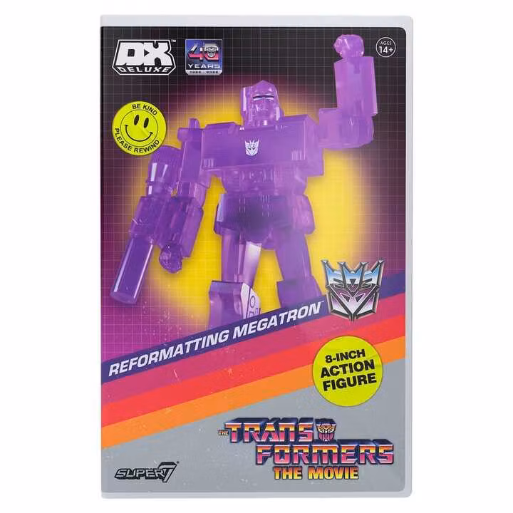 Transformers Deluxe Reformatting Megatron (VHS, The Movie) Action Figure