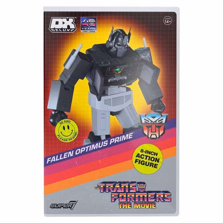 Transformers Deluxe Dead Optimus Prime (VHS, The Movie) Action Figure