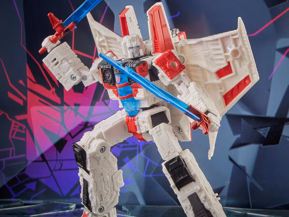 Transformers Shattered Glass Collection Voyager Class Starscream Action Figure