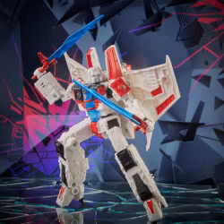 Transformers Shattered Glass Collection Voyager Class Starscream Action Figure