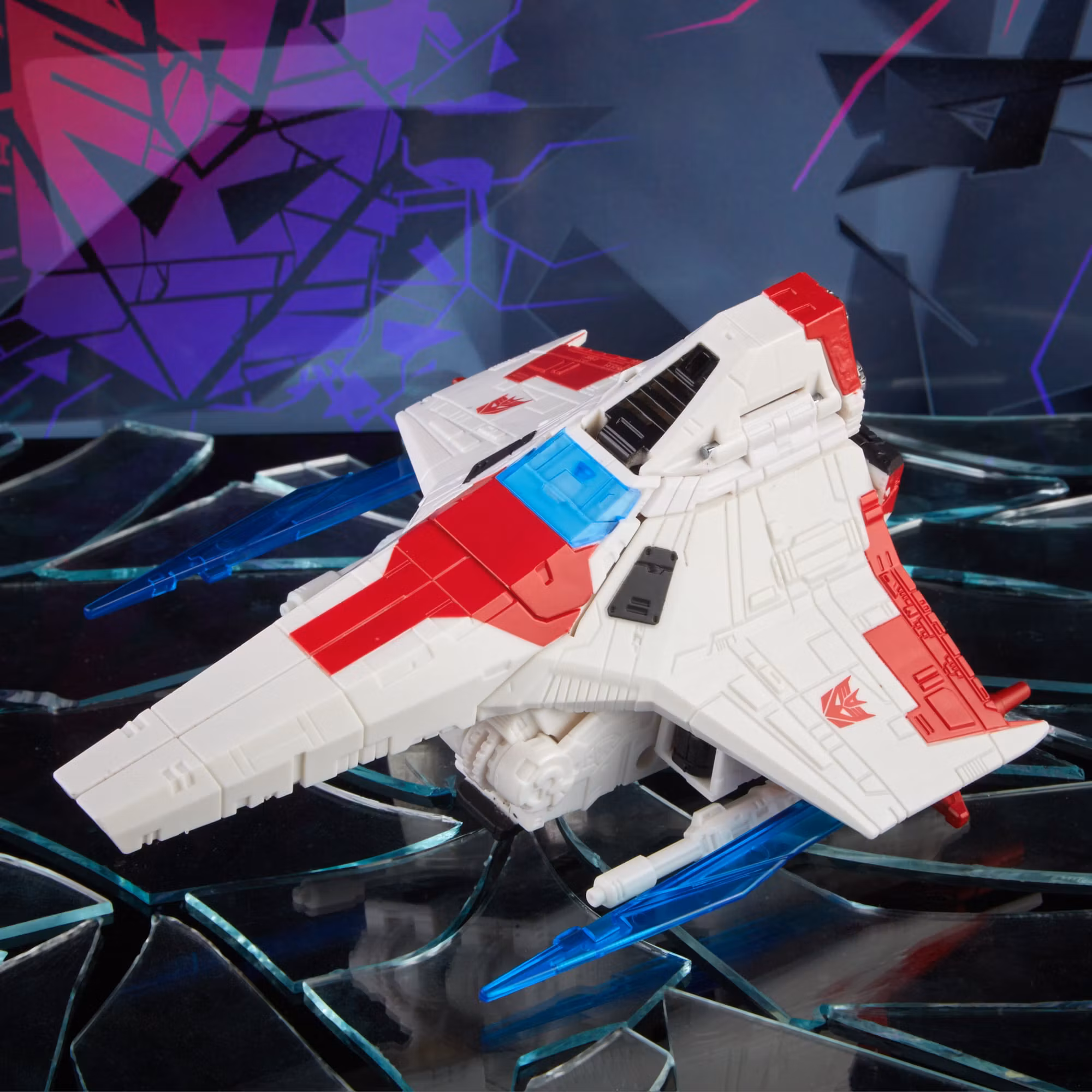Transformers Shattered Glass Collection Voyager Class Starscream Action Figure