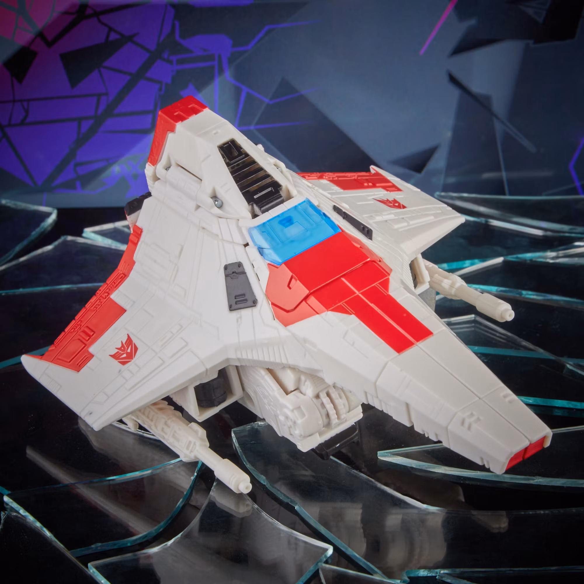 Transformers Shattered Glass Collection Voyager Class Starscream Action Figure