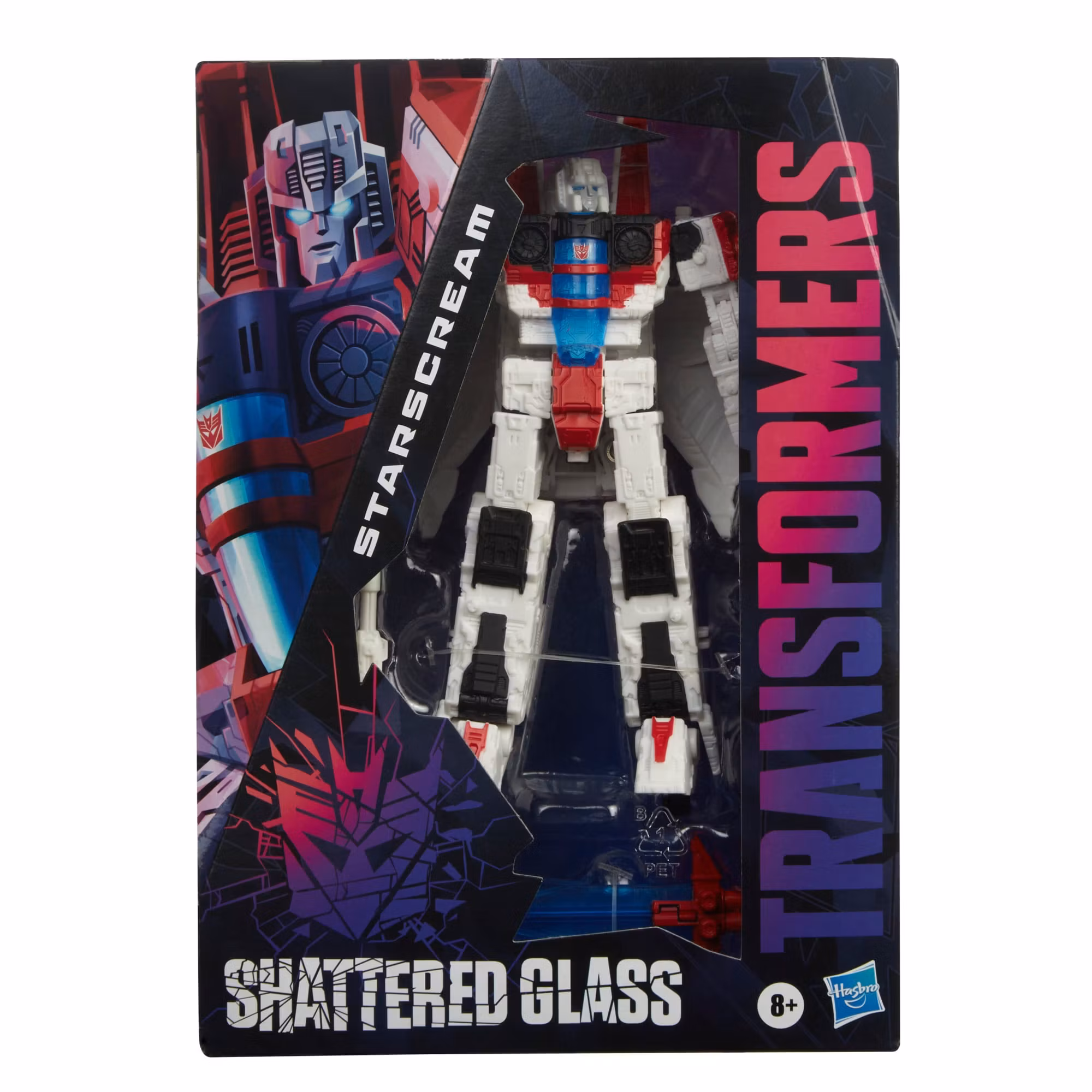Transformers Shattered Glass Collection Voyager Class Starscream Action Figure