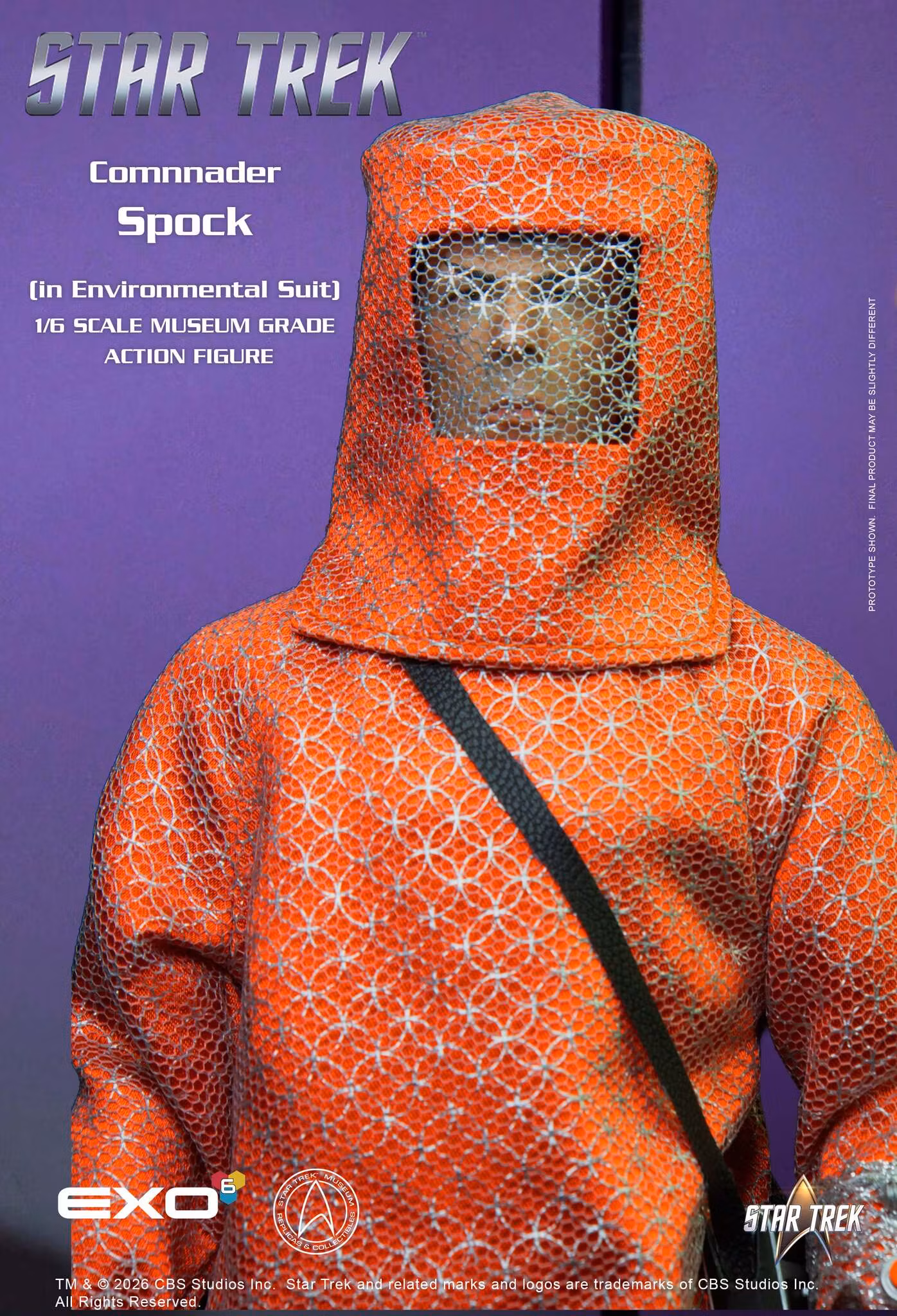 Star Trek: The Original Series Lt. Commander Spock (Environmental Suit) 1/6 Scale Action Figure