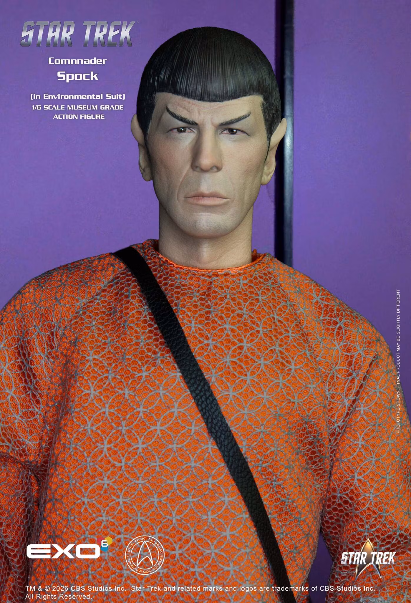 Star Trek: The Original Series Lt. Commander Spock (Environmental Suit) 1/6 Scale Action Figure