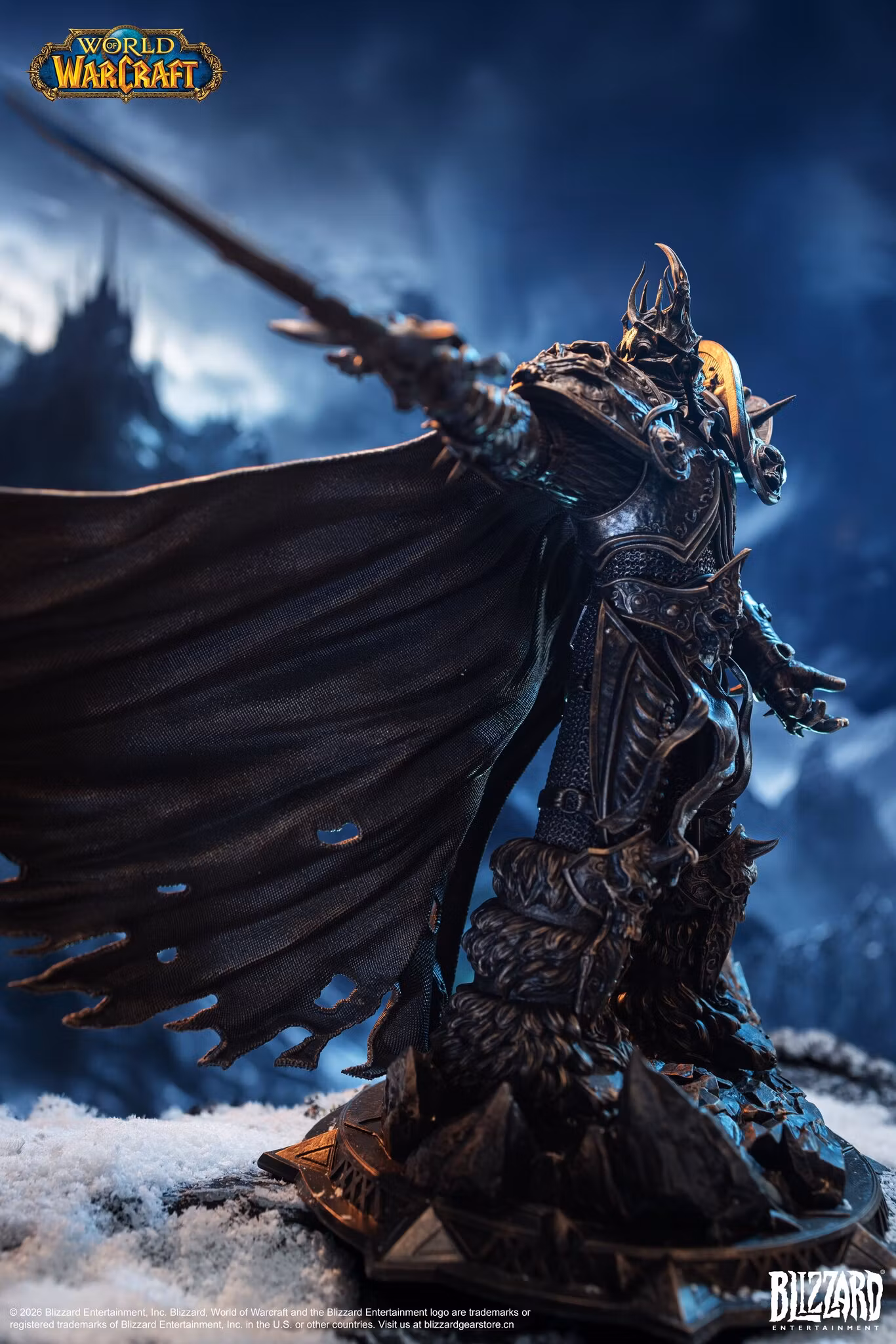 World of Warcraft The Lich King (Bronze-Colored Ver.) 1/10 Scale Limited Edition Statue