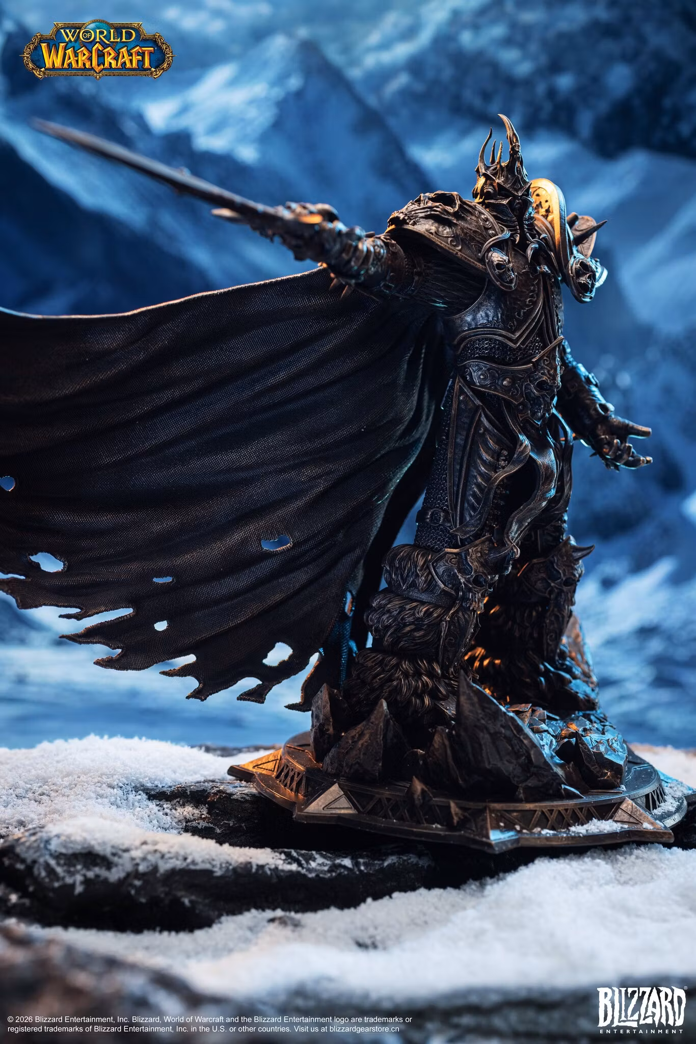 World of Warcraft The Lich King (Bronze-Colored Ver.) 1/10 Scale Limited Edition Statue