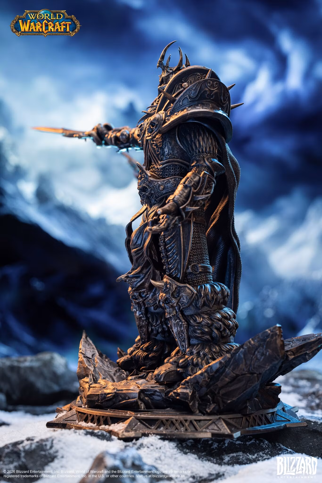 World of Warcraft The Lich King (Bronze-Colored Ver.) 1/10 Scale Limited Edition Statue