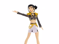 KPop Demon Hunters HUNTR/X Zoey "Golden" Singing Fashion Doll