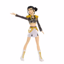KPop Demon Hunters HUNTR/X Zoey "Golden" Singing Fashion Doll