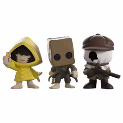 Little Nightmares II Minitooz 3-Pack Mono, Six & Hunter