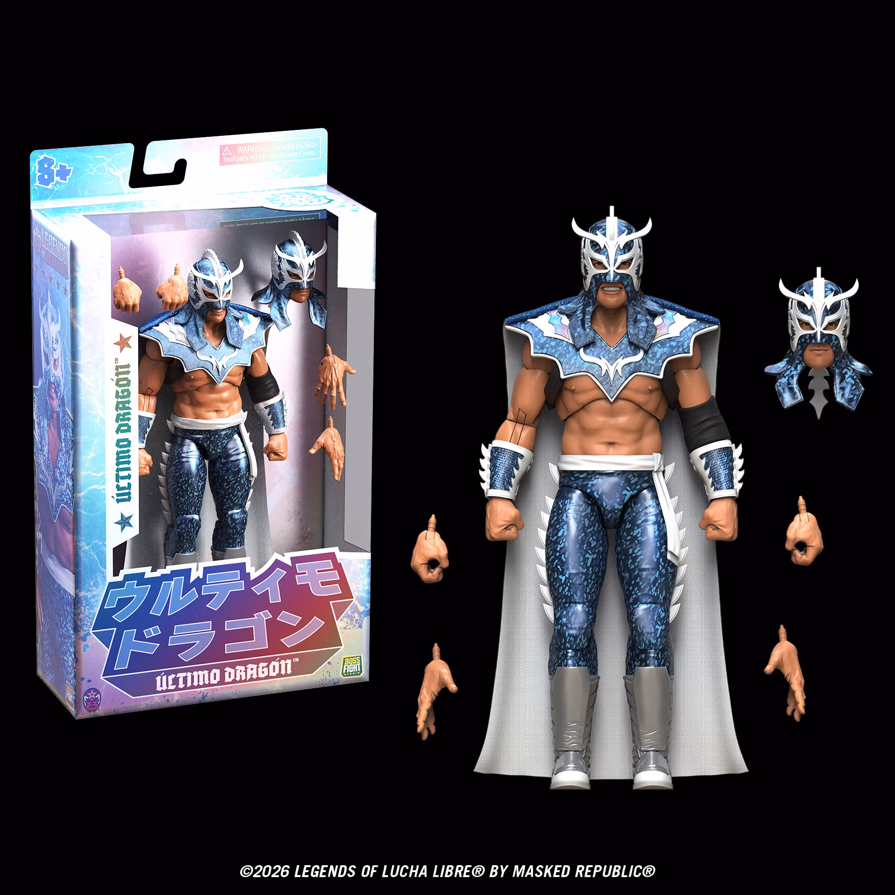 Legends of Lucha Libre The Signature Series Ultimo Dragon 1/12 Scale Action Figure