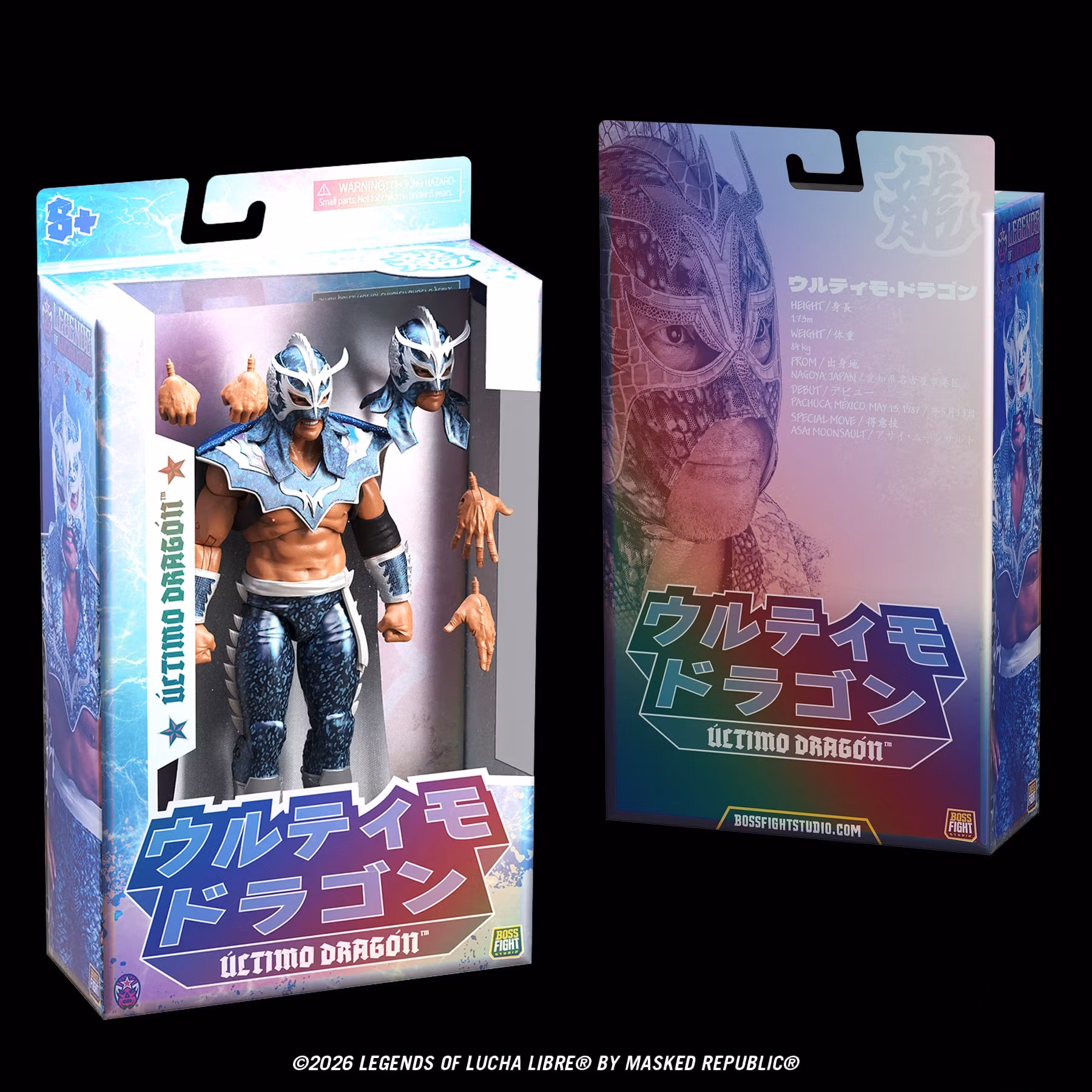 Legends of Lucha Libre The Signature Series Ultimo Dragon 1/12 Scale Action Figure