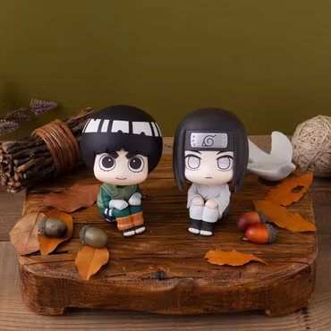 Naruto: Shippuden Look Up Series Rock Lee & Neji Hyuga (With Gift)